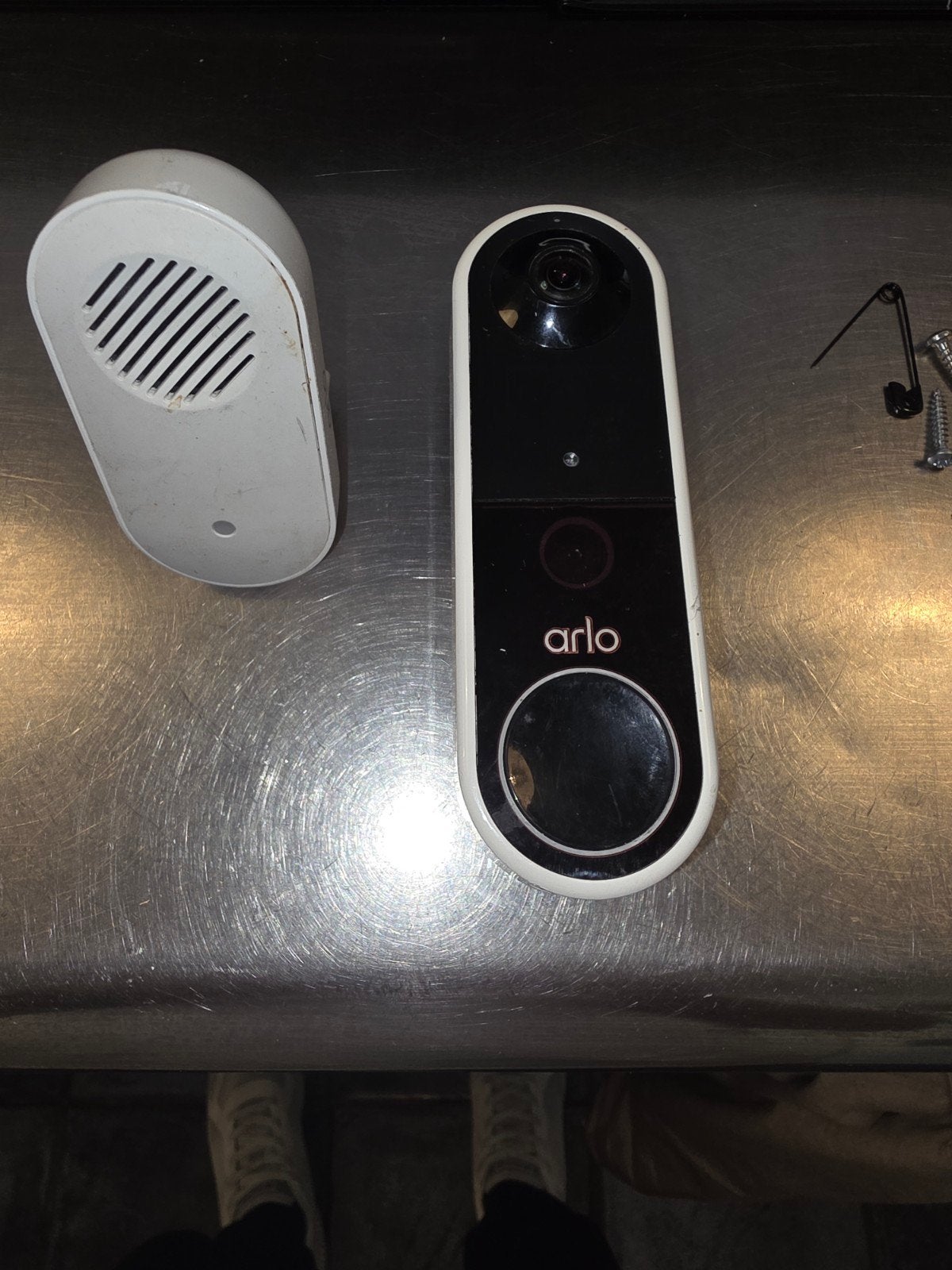 Arlo deurbel + chime, Ophalen, Gebruikt