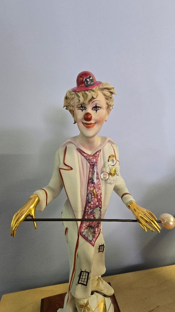 Mooie porseleinen clown, Antiek en Kunst, Ophalen