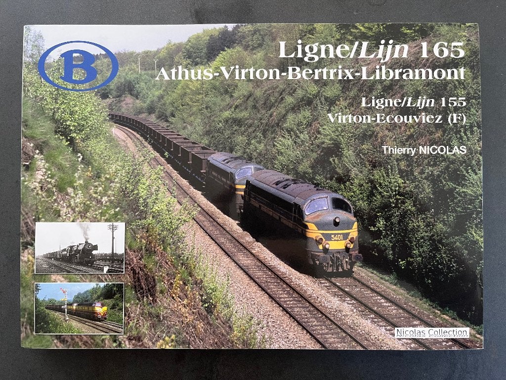 NMBS SNCB Lijn-Ligne 165: Athus-Virton-Bertrix-Libramont, Enlèvement ou Envoi, Neuf, Nicolas Collection, Train