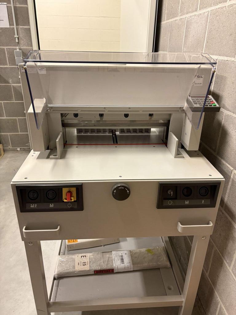 Massicot ideal 4850-90ep, Enlèvement