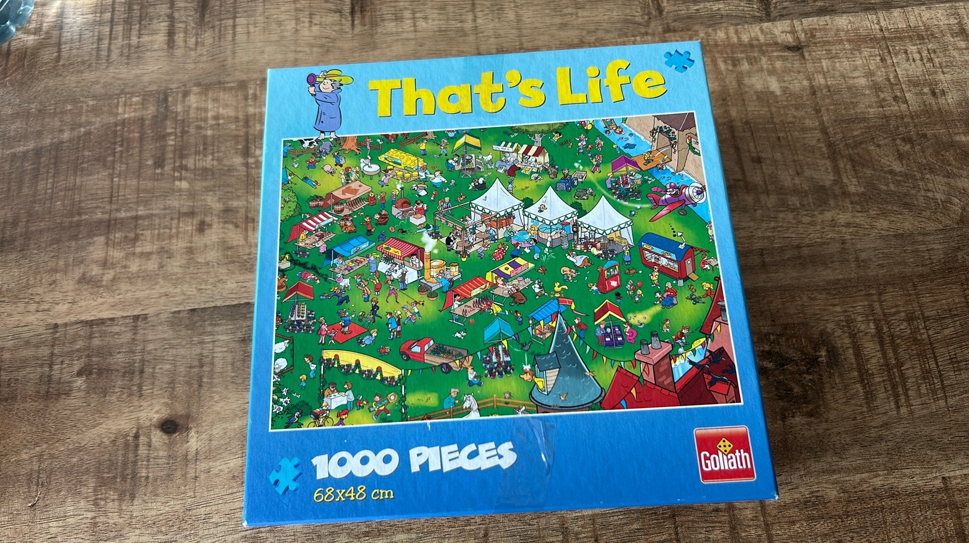 Thats Life puzzel 1000 stuks, Hobby en Vrije tijd, Ophalen, Zo goed als nieuw