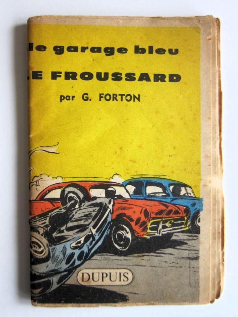 Mini-récit Spirou Le garage bleu (G. Forton 1959), Livres, Une BD, Utilisé, Enlèvement ou Envoi, Gérald Forton