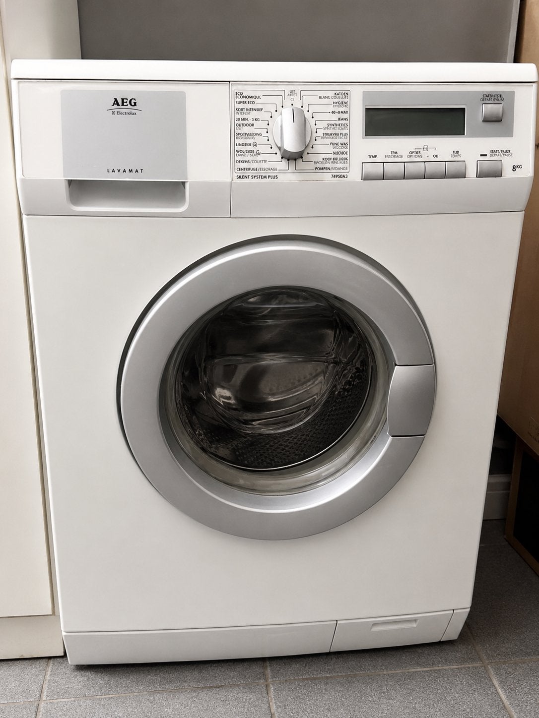 AEG Lavamat 8KG – 1400 TOEREN – WERKT PERFECT, 1200 à 1600 tours, 85 à 90 cm, Chargeur frontal, Enlèvement