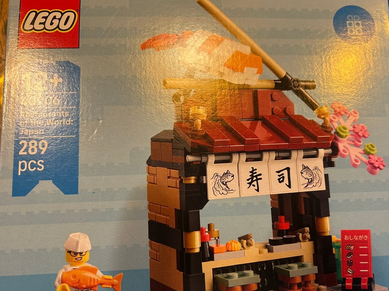 Lego japan restaurant, Ophalen of Verzenden, Zo goed als nieuw, Lego