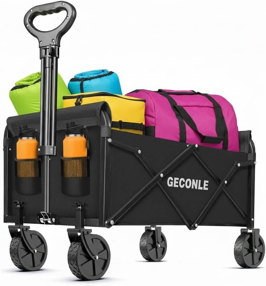 Wagon de plage pliable | Wagon | LIVRAISON GRATUITE, Caravanes & Camping, Chariots, Neuf, Pliable, Envoi