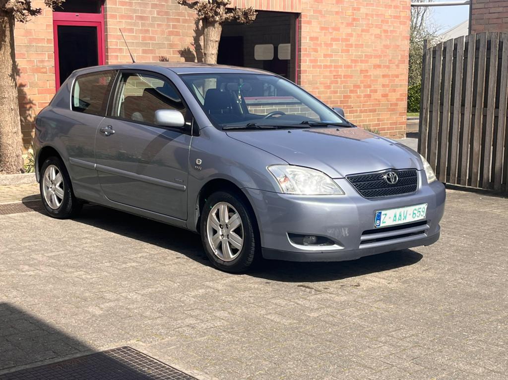 Toyota Corolla 1.6 benzine, Airco, Camera, Autos, Toyota, Argent ou Gris, Achat, Entreprise, Boîte manuelle