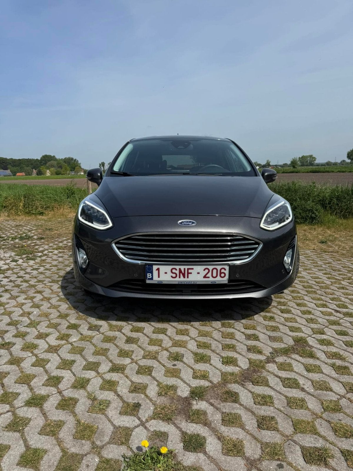 Ford fiesta titanium full option mild hybride (125pk), Auto's, Voorwielaandrijving, Stof, 5 deurs, Particulier