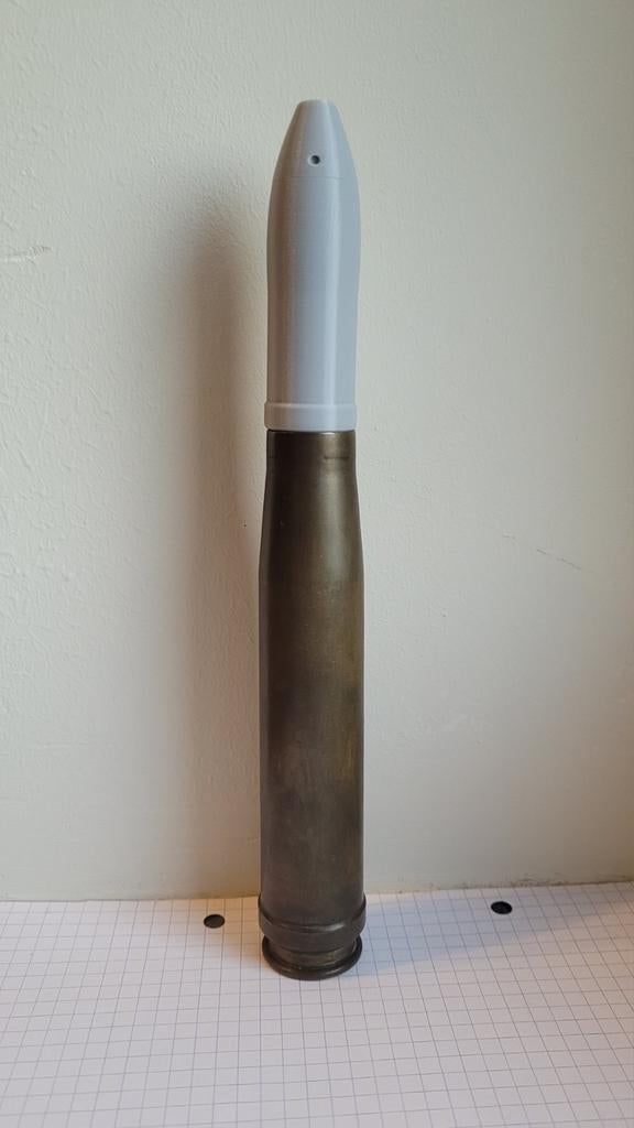 2 cm flak koppen replica/inert, Verzamelen, Militaria | Tweede Wereldoorlog, Ophalen