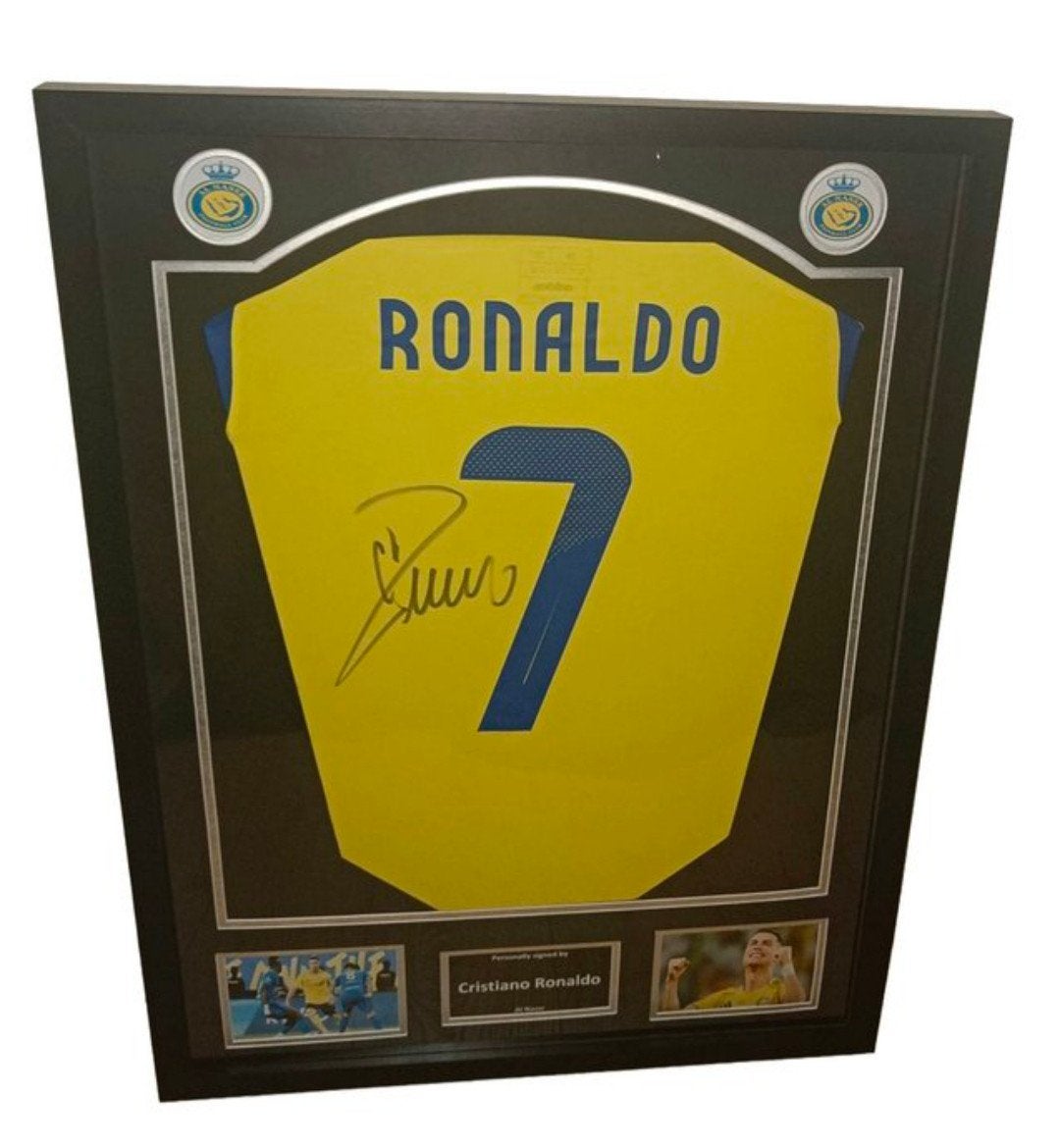Gesigneerd shirt Ronaldo - Al Nassr, Verzamelen, Sportartikelen en Voetbal, Verzenden, Shirt