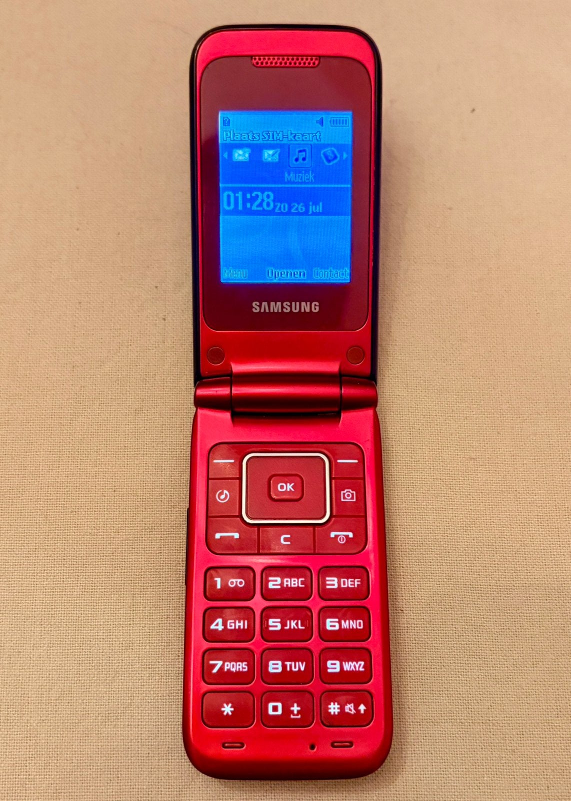 Samsung GT-E2530, Télécoms, Téléphonie mobile | Samsung, Utilisé, Sans abonnement, Sans simlock, Clavier physique, Moins de 3 mégapixels