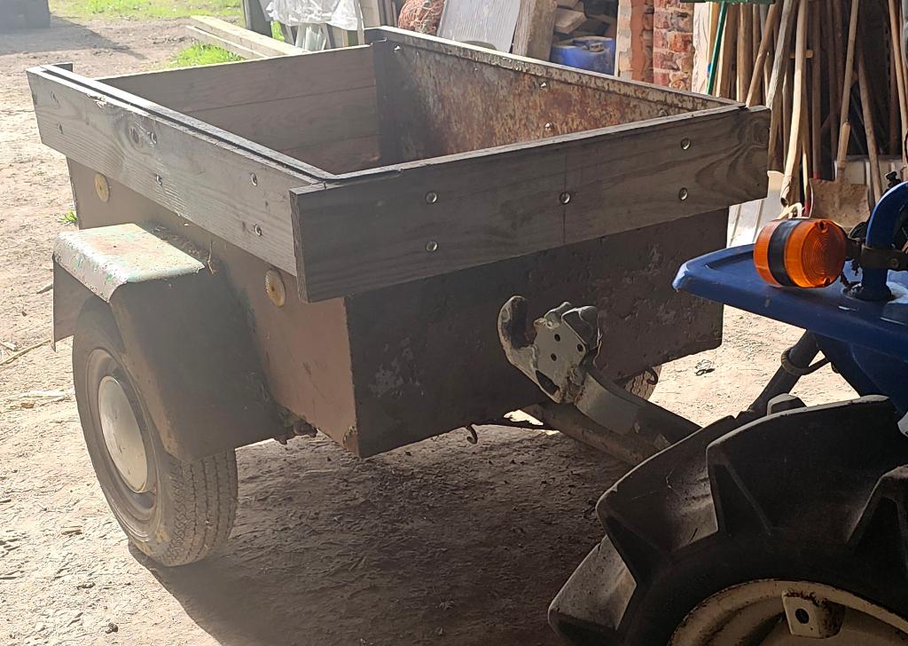 kleine handige remorque te koop, Auto diversen, Aanhangers en Bagagewagens, Ophalen, Gebruikt