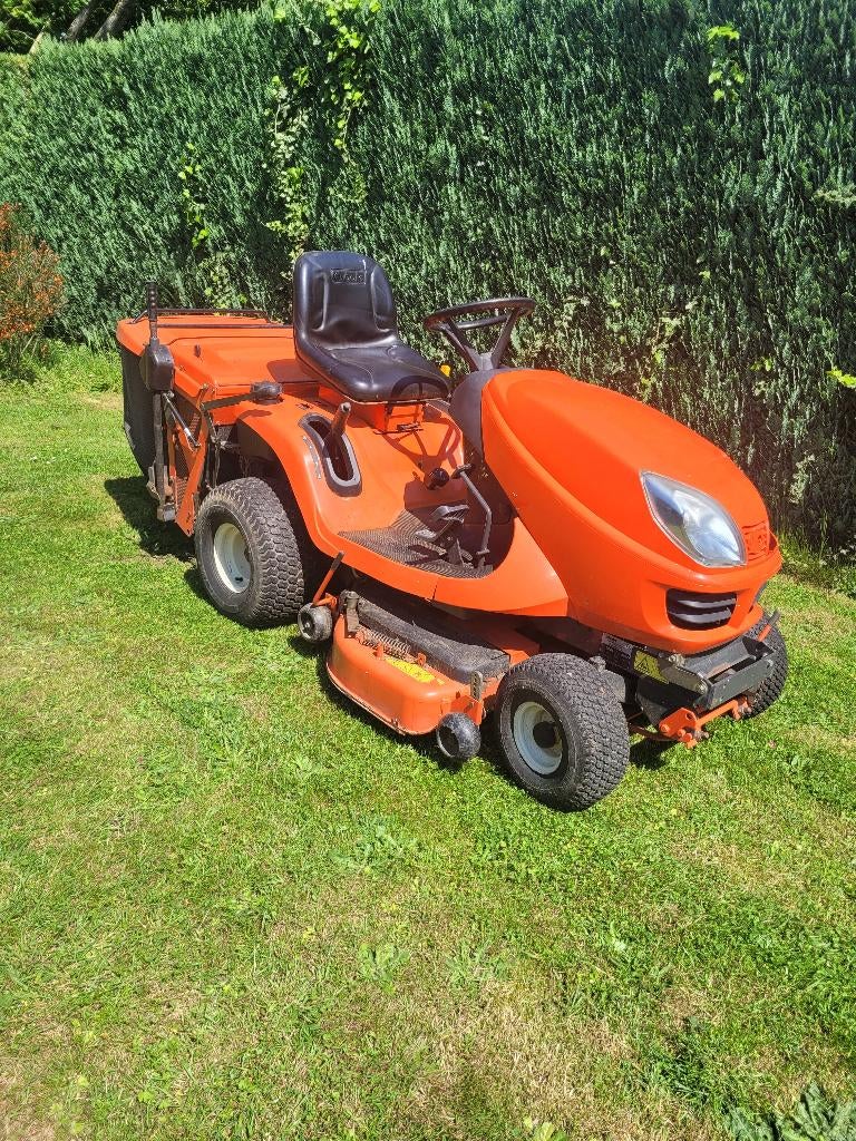 Tracteur tondeuse Kubota GR1600II, Tuin en Terras, Gebruikt, Opvangbak, Ophalen of Verzenden, KUBOTA