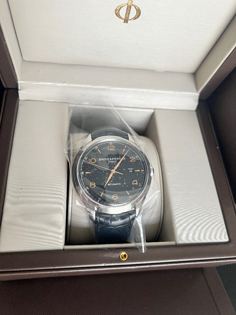 Baume & Mercier Clifton Club 45mm NEUVE, Cuir, Acier, Enlèvement, Neuf