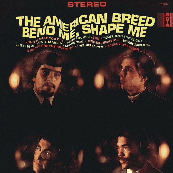 RACE AMÉRICAINE BEND ME SHAPE ME, Enlèvement ou Envoi, Funk, Pochette photo, Comme neuf