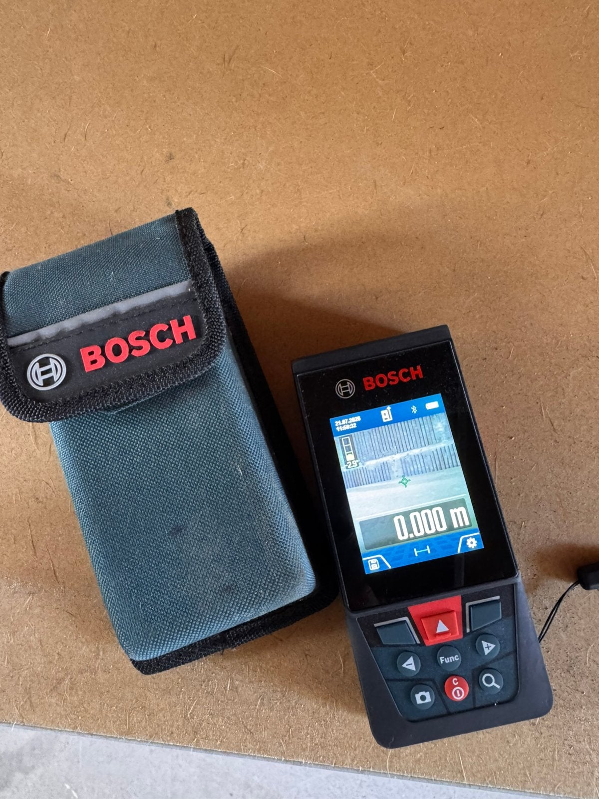Bosch GLM 150-27 C Afstandsmeter in tas - 150m, Ophalen, Zo goed als nieuw