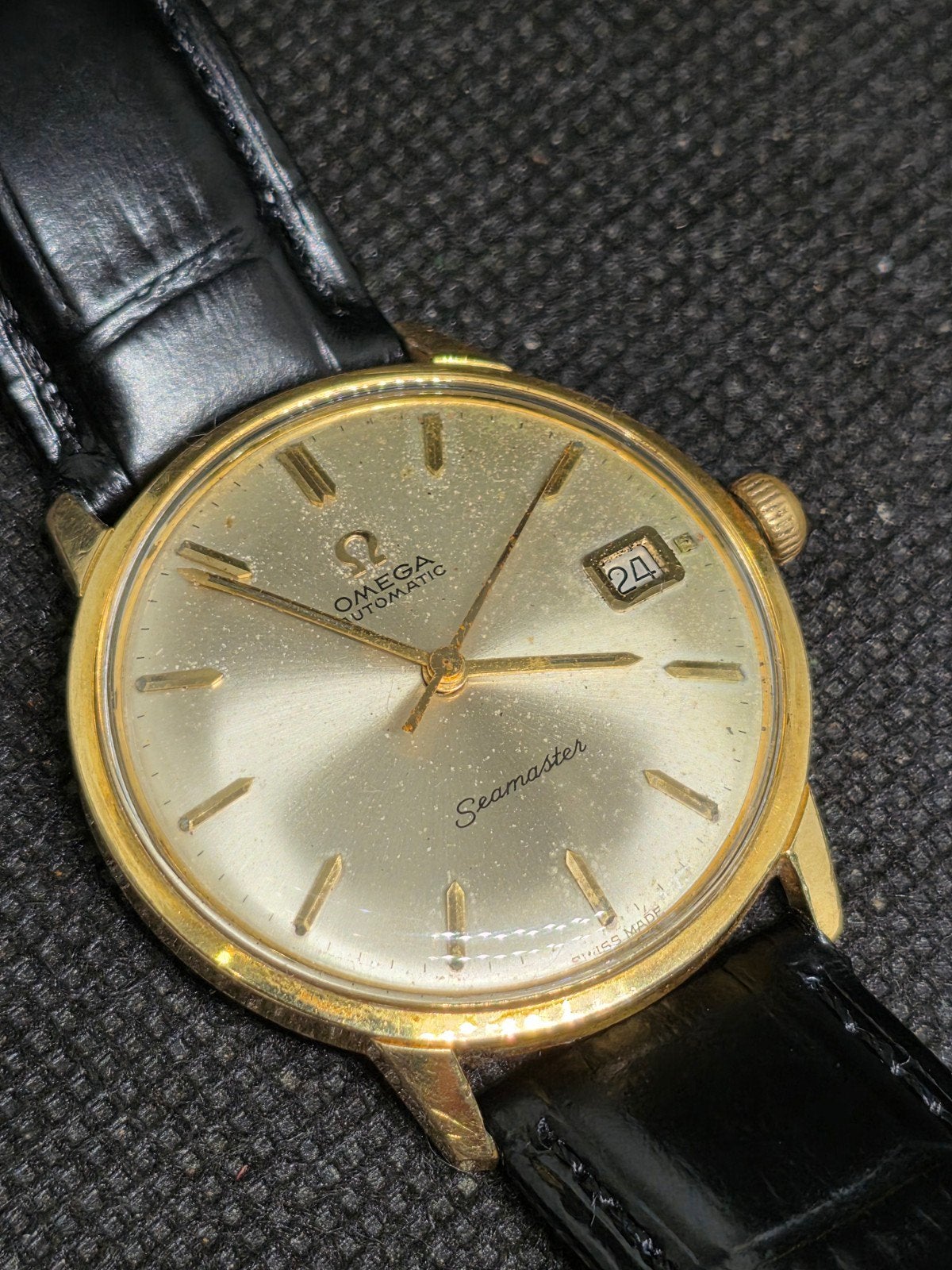 montre omega, Montre-bracelet, 1930 à 1960, Avec bracelet, Acier
