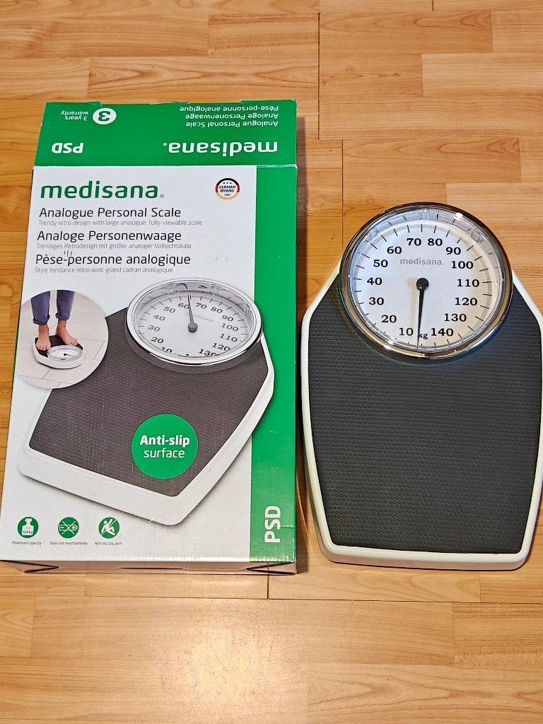 Personenweegschaal Medisana PSD, 100 kg ou plus, Analogique, Enlèvement, 1 à 500 grammes