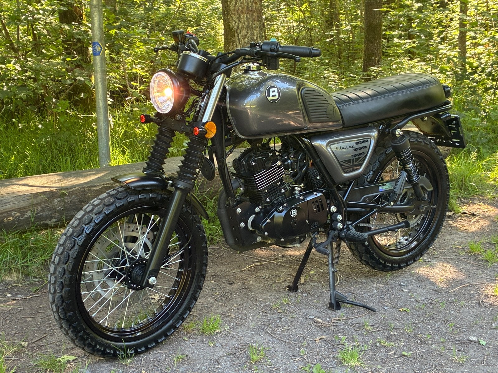 Bluroc bullit 125 Etat neuf, Particulier, Neuf
