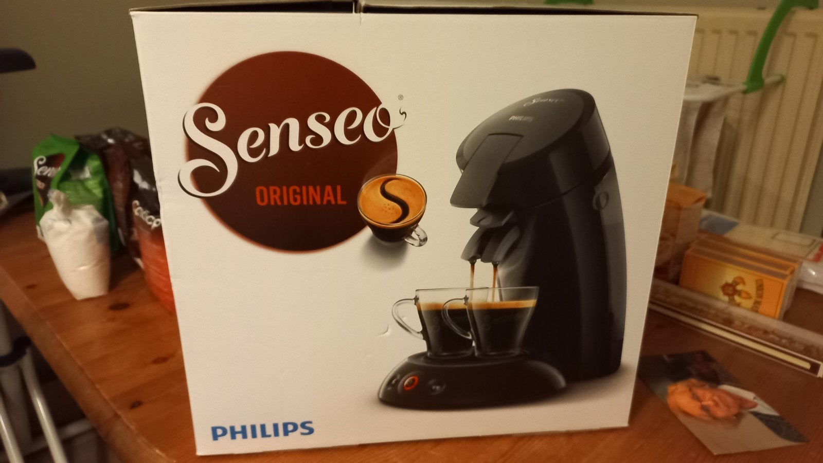Nieuwe Senseo, 2 tassen maar gedronken, Huis en Inrichting, Ophalen of Verzenden