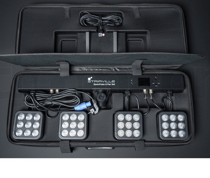 stairville Sonic pulce 4 par set ., Muziek en Instrumenten, Licht en Laser, Ophalen, Nieuw, Licht, Geluidgestuurd