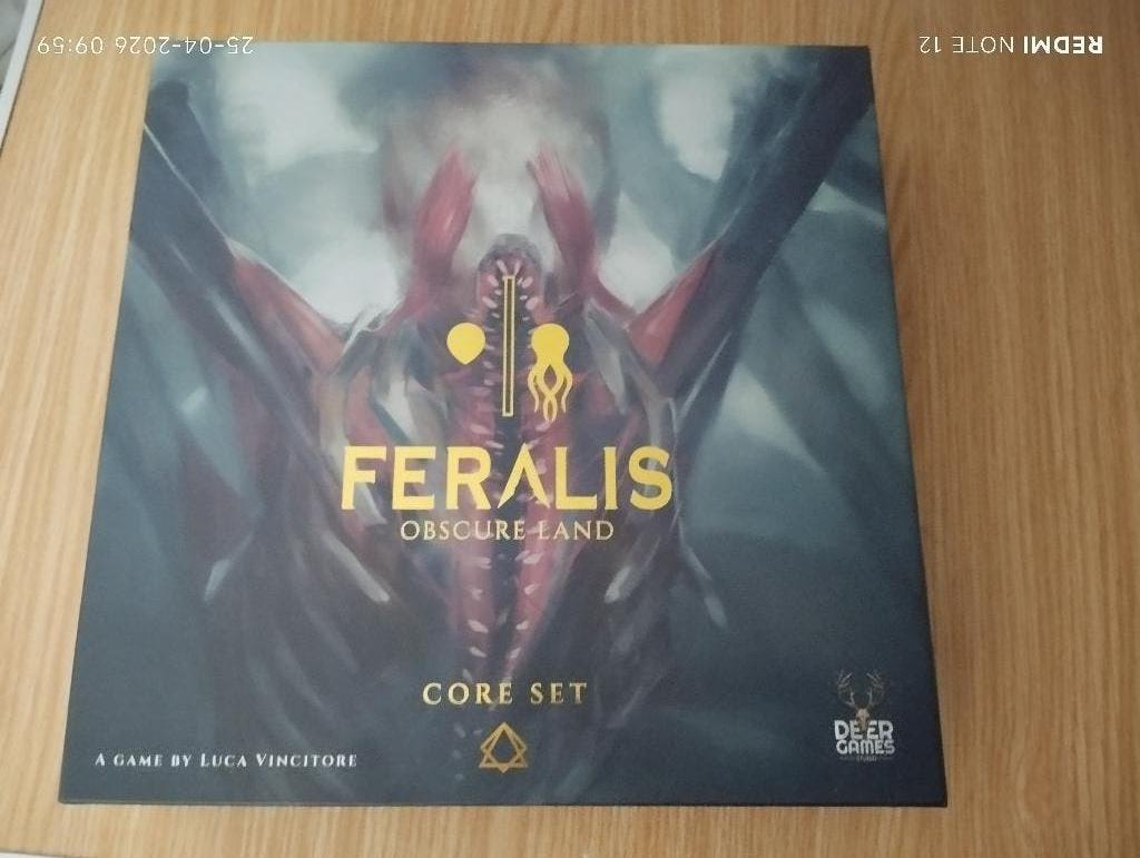 Feralis : Terre obscure, Trois ou quatre joueurs, Enlèvement, Neuf, Deer games