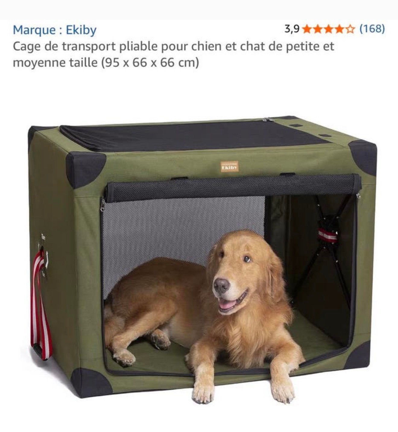Parc ou cage transport chien, Enlèvement, Comme neuf