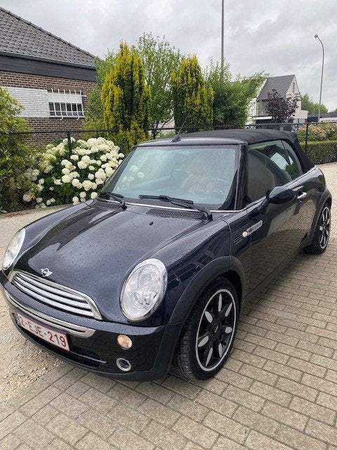 MINI cooper cabrio sidewalk, Auto's, Mini, Voorwielaandrijving, Euro 5, Cabriolet, Zwart