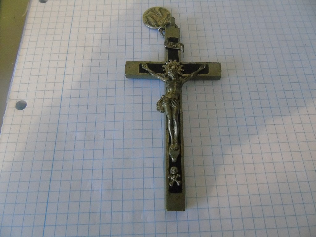Oud Frans Golgotha kruisbeeld 1900-1925, Ophalen