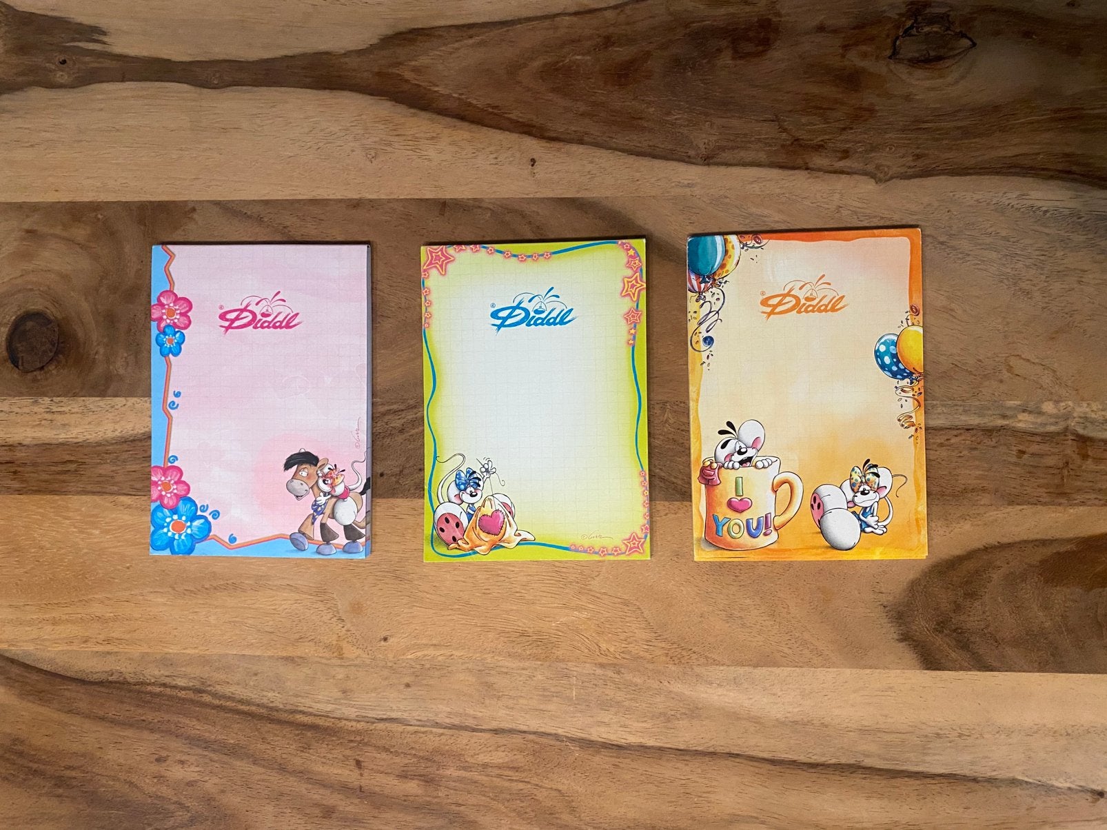 Lot de 3 carnets Diddl, Collections, Enlèvement ou Envoi, Diddl, Comme neuf