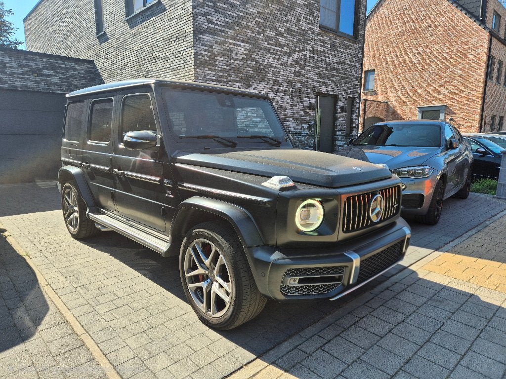 Mercedes AMG G63 V8 2021 Armoured B6 Full Option, Autos, Cuir, Achat, Entreprise, Noir