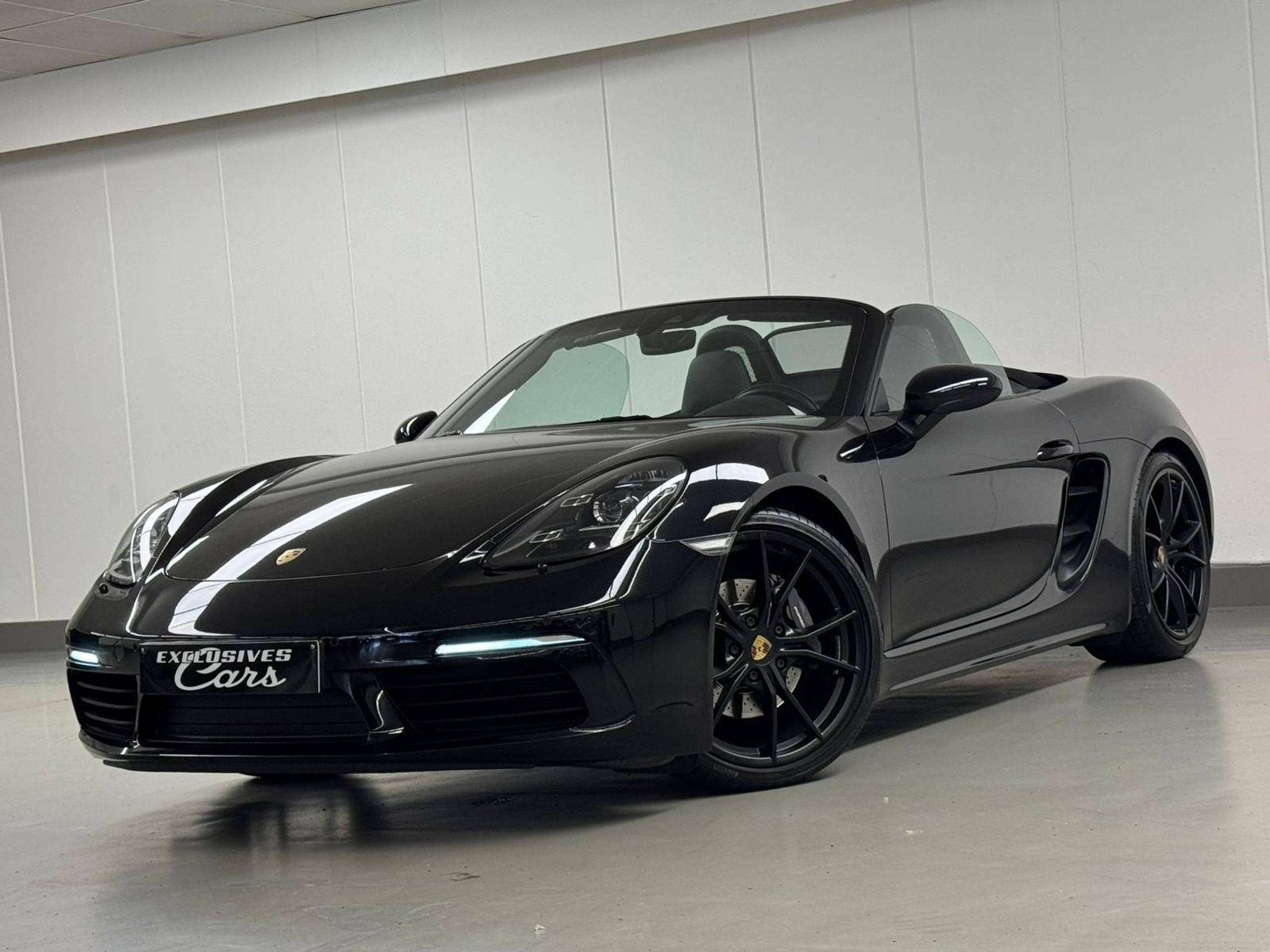 Porsche 718 BOXSTER 2.0 TURBO PDK CAMERA GPS XENON BOSE ECHA, Autos, Euro 6, Entreprise, Alcantara, Noir