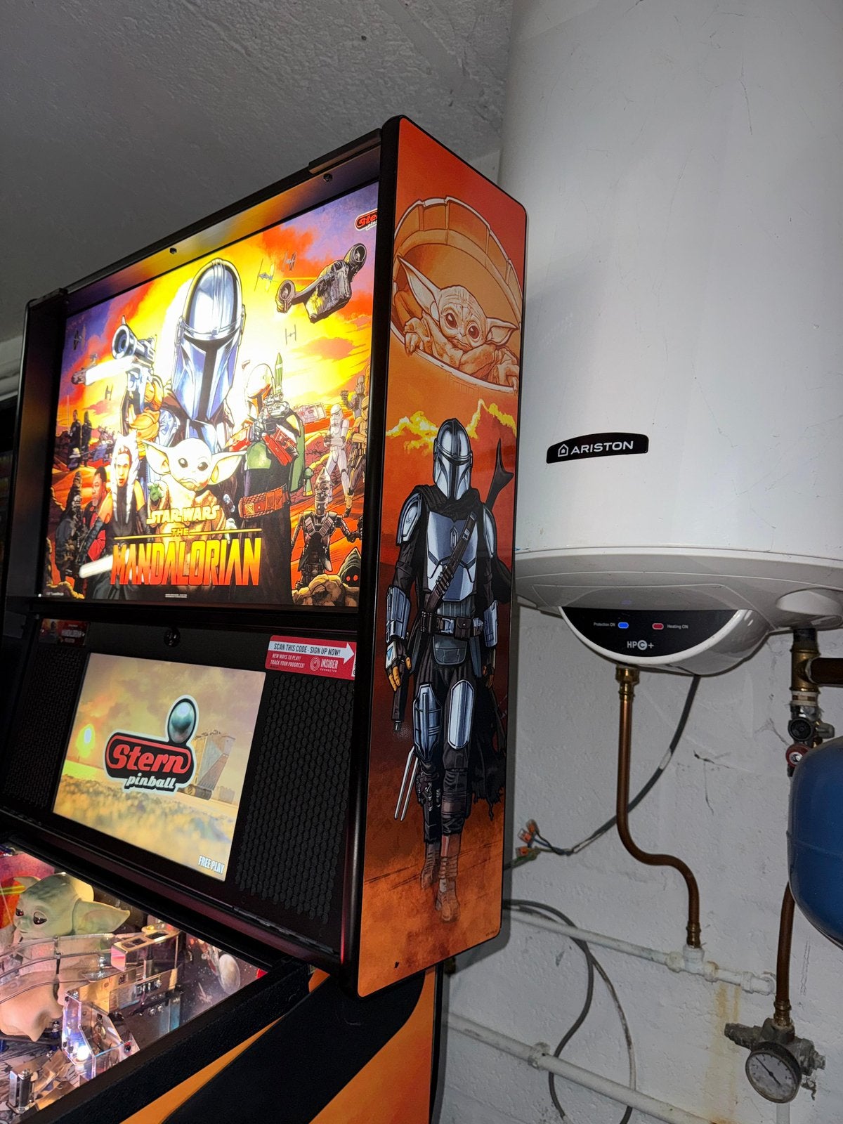 Magnifique Mandalorian Pro, Enlèvement, Flipper (jeu), Stern