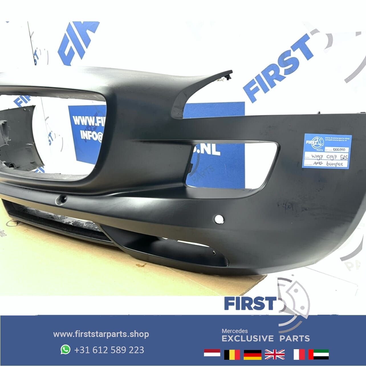 W197 C197 R197 SLS AMG63 VOORBUMPER BUMPER A1978850025 SLS 6, Utilisé, -, Avant, -