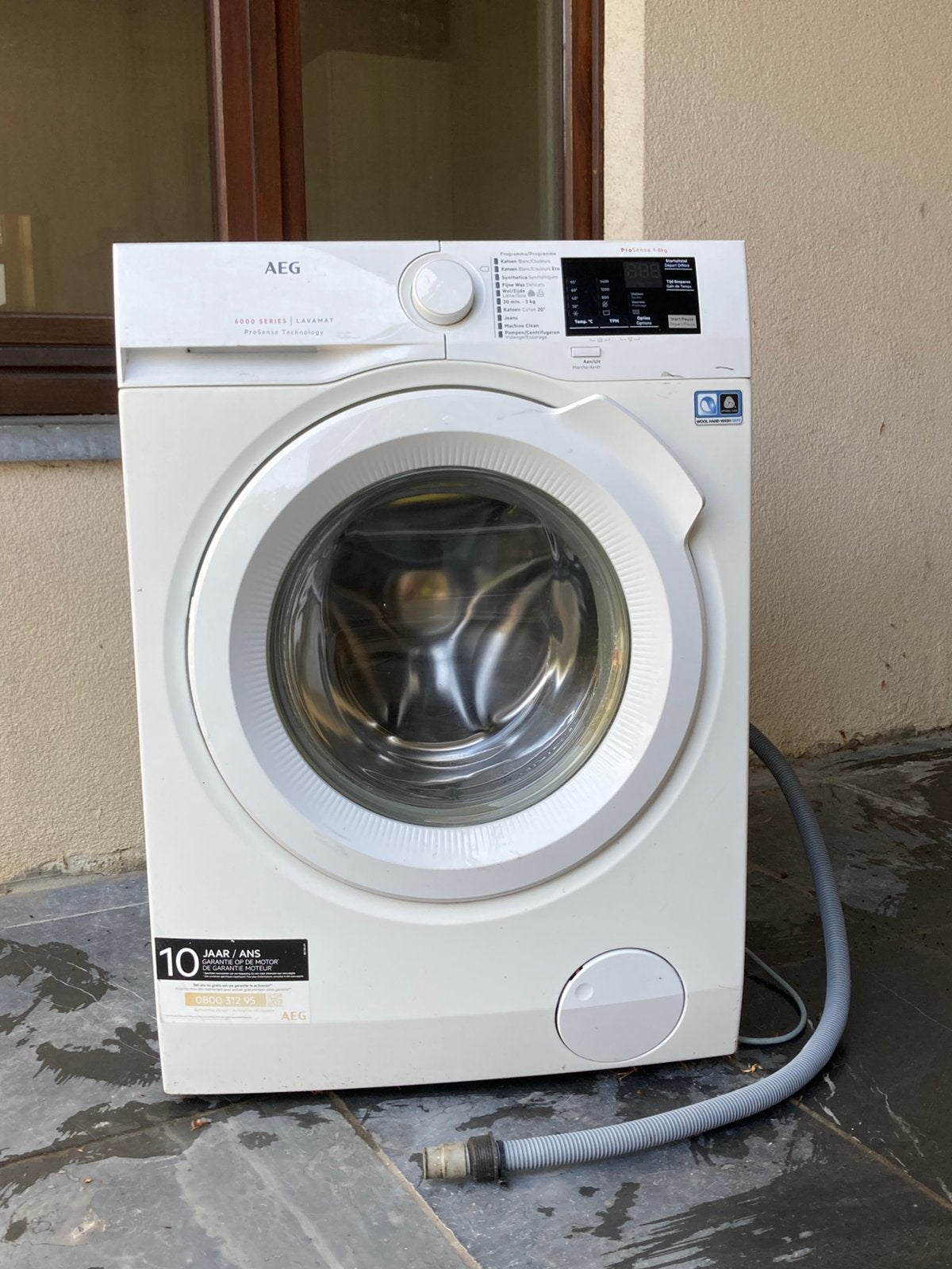 Aeg wasmachine lavamat 6000, 1200 à 1600 tours, Comme neuf, Chargeur frontal, Enlèvement