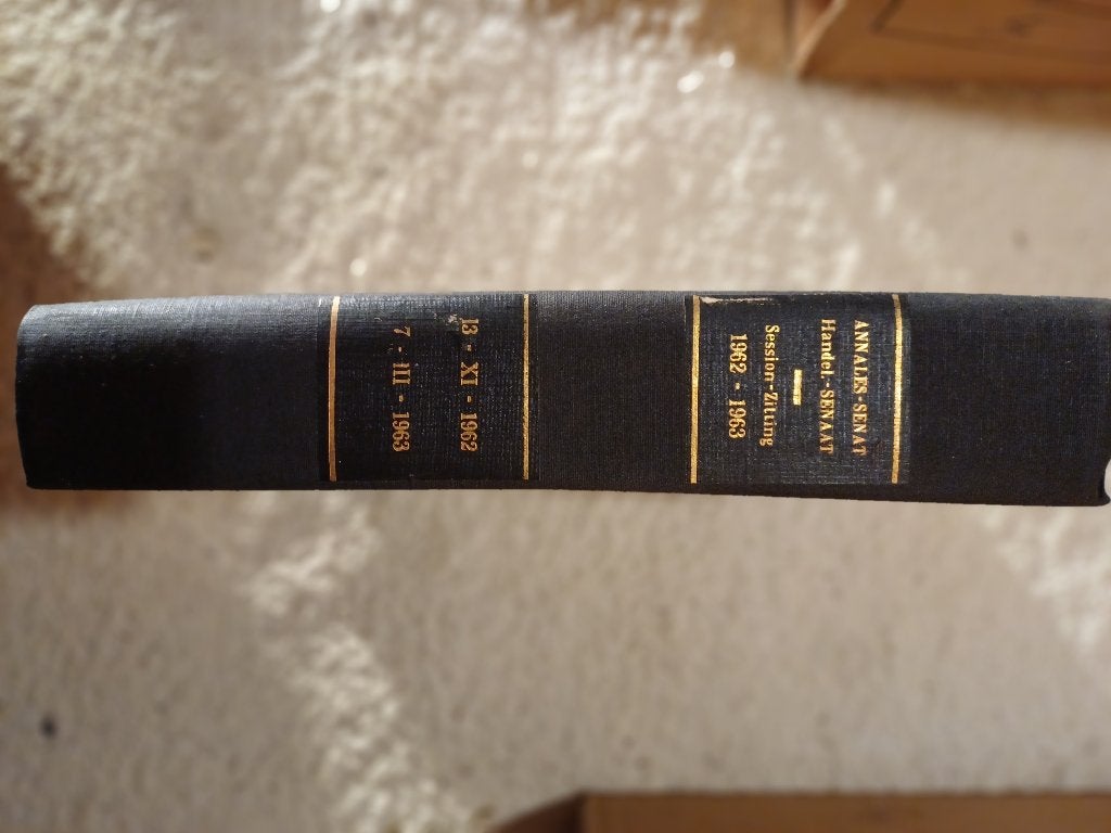 Politiek senaat boek, Ophalen, Gelezen, Overige onderwerpen