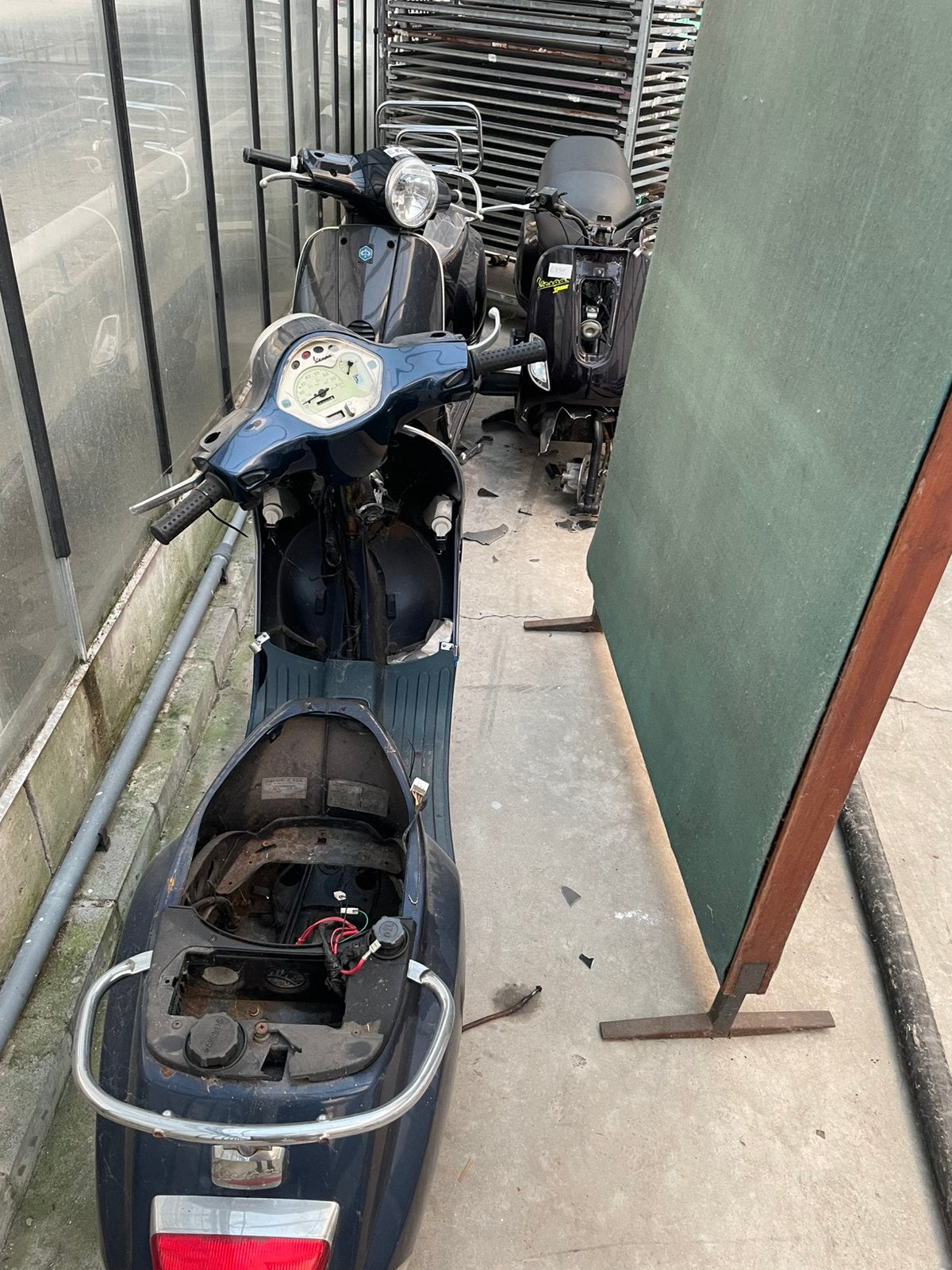 4x vespa 2t voor onderdelen, Fietsen en Brommers, Ophalen, Gebruikt