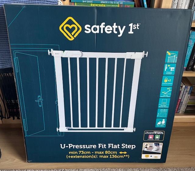 Safety 1st U-Pressure Fit Lat Step, Neuf, Barrière de sécurité, Enlèvement, Métal ou Fer