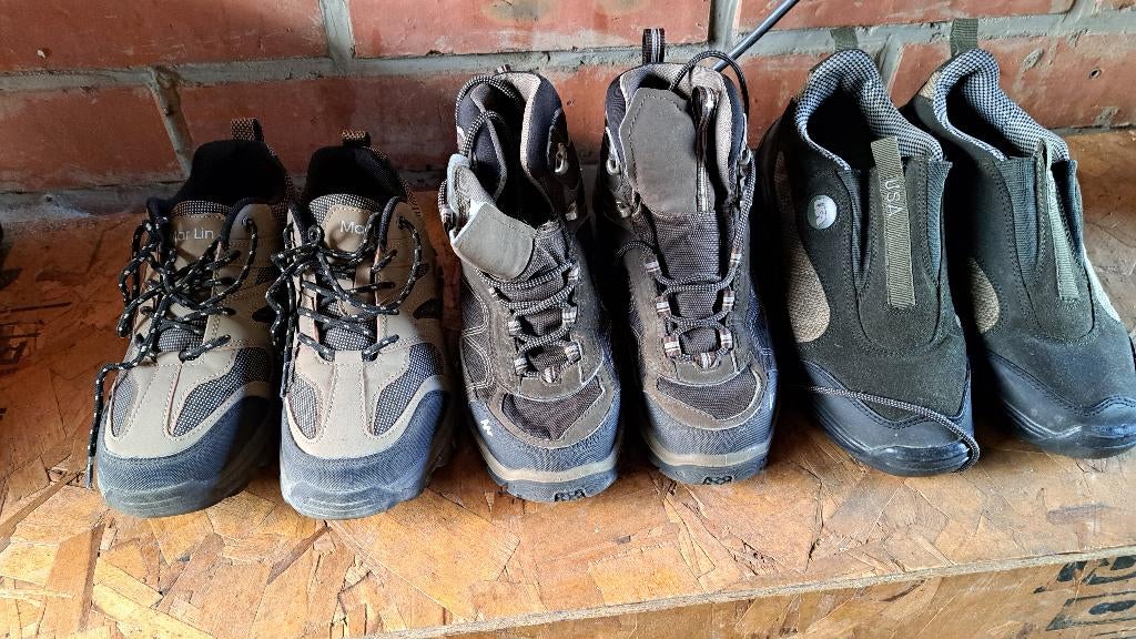 4 paar schoenen, Enlèvement