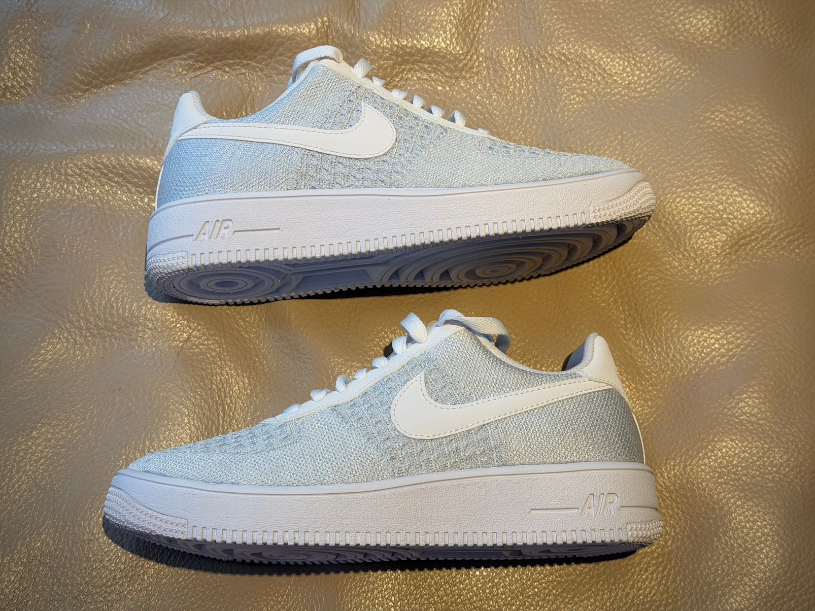 Nike Air Force 1 Flyknit 2.0, Kleding | Heren, Schoenen, Zo goed als nieuw, Sneakers, Wit, Ophalen of Verzenden