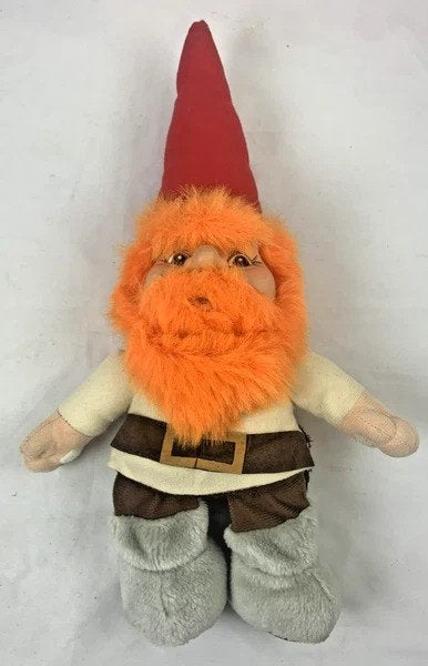 David de Kabouter Daan Pluche Knuffel 1988 vintage pop 80s, Overige merken, Overige typen, Zo goed als nieuw, Klein (minder dan 20 cm)