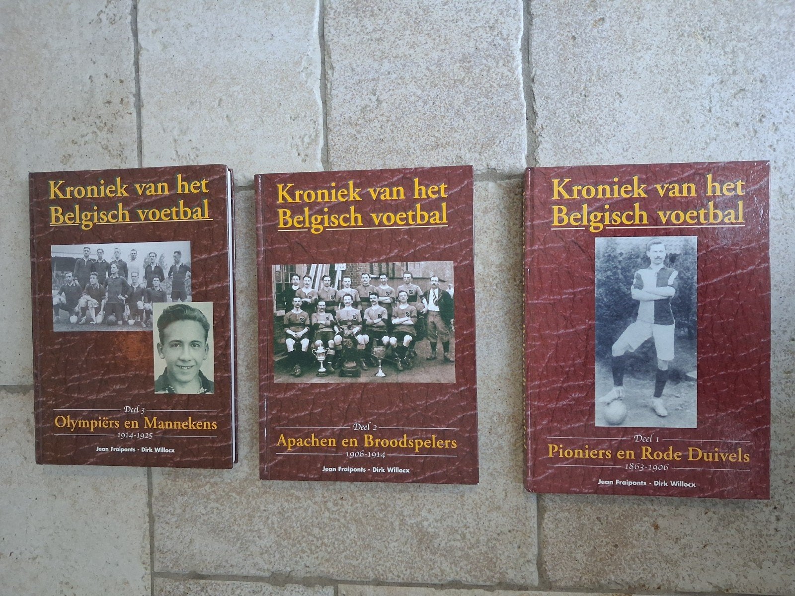 Kroniek van het Belgische voetbal, Livres, Livres de sport, Enlèvement ou Envoi