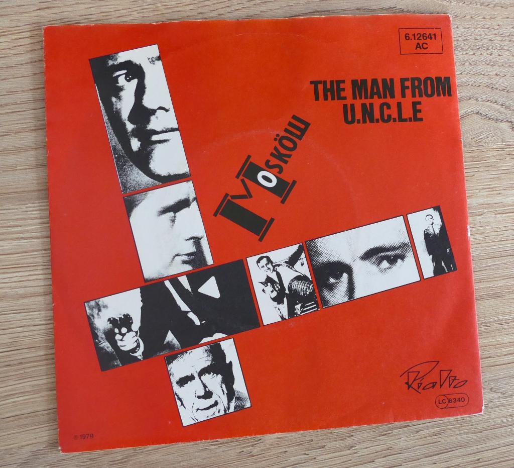 7"  Moskow   ‎– The Man From U.N.C.L.E, Gebruikt, 7 inch, Single, Ophalen of Verzenden