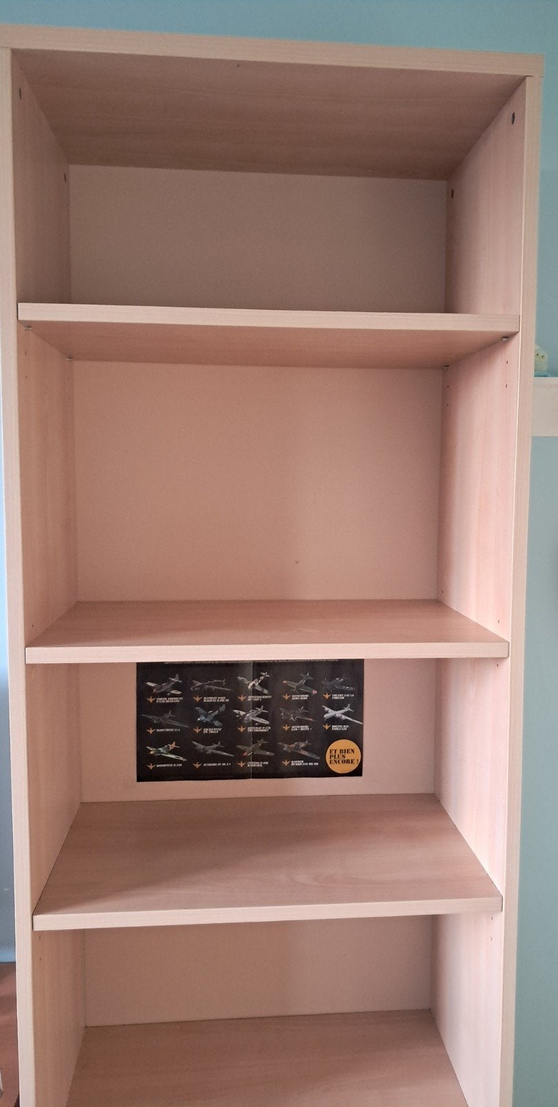 Bibliothèque 5 étagères, 25 à 50 cm, Avec tablette(s), Comme neuf, Enlèvement