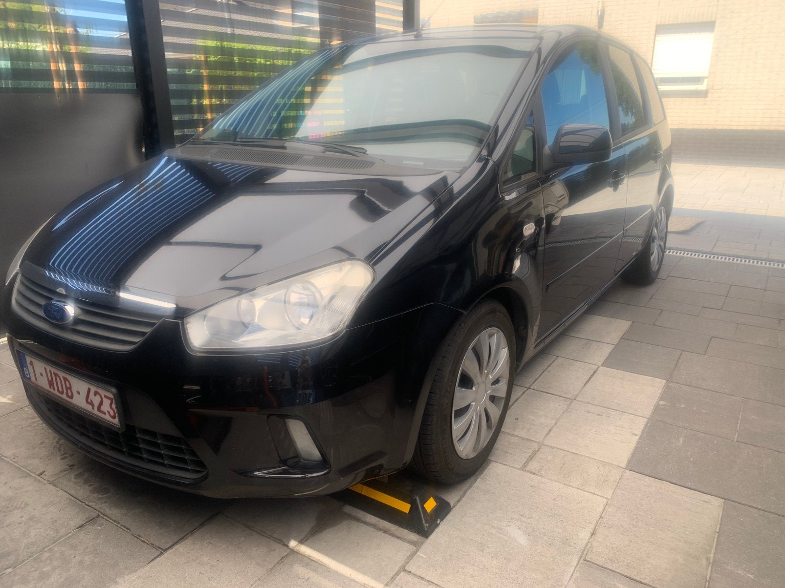 Ford C-MAX diesel, Auto's, Zwart, Particulier, Te koop, ABS