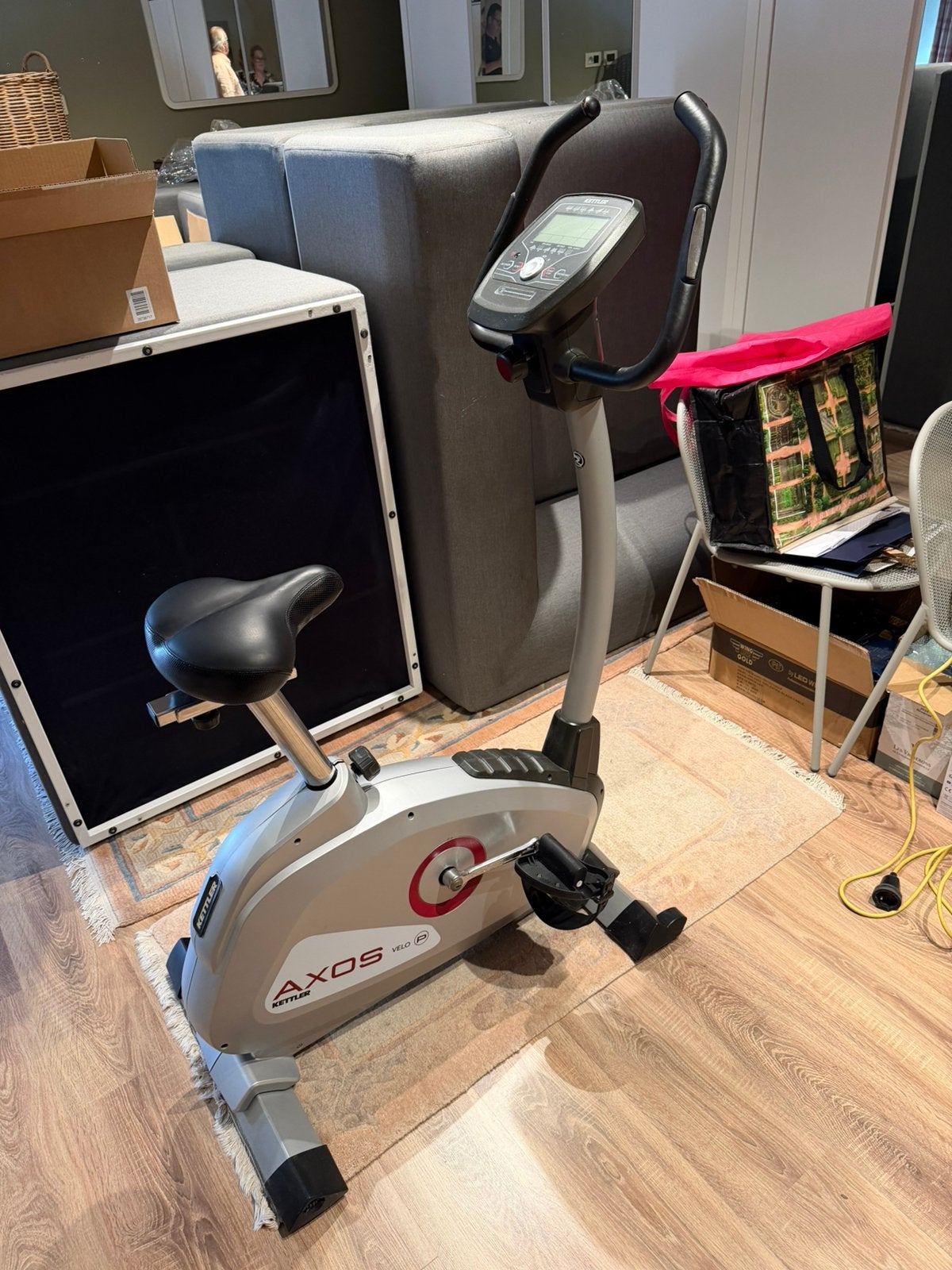Kettler Axos hometrainer, Sport en Fitness, Ophalen, Zo goed als nieuw, Hometrainer