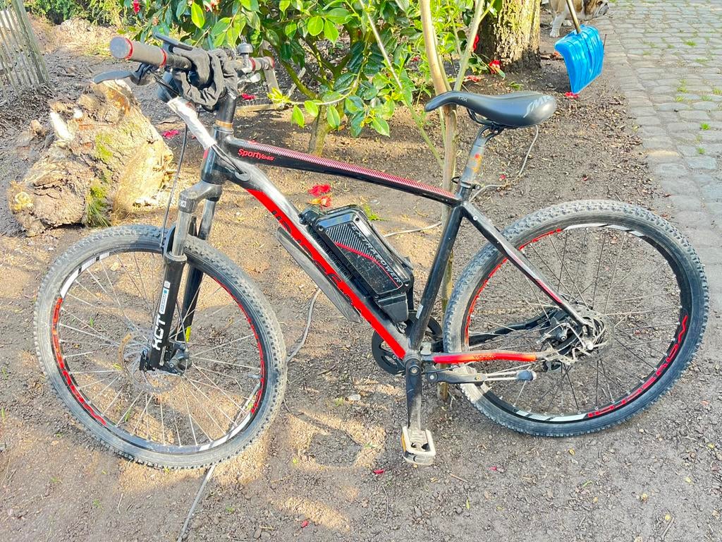 Electrische mountainbike, Fietsen en Brommers, Fietsen | Mountainbikes en ATB, Ophalen, Zo goed als nieuw