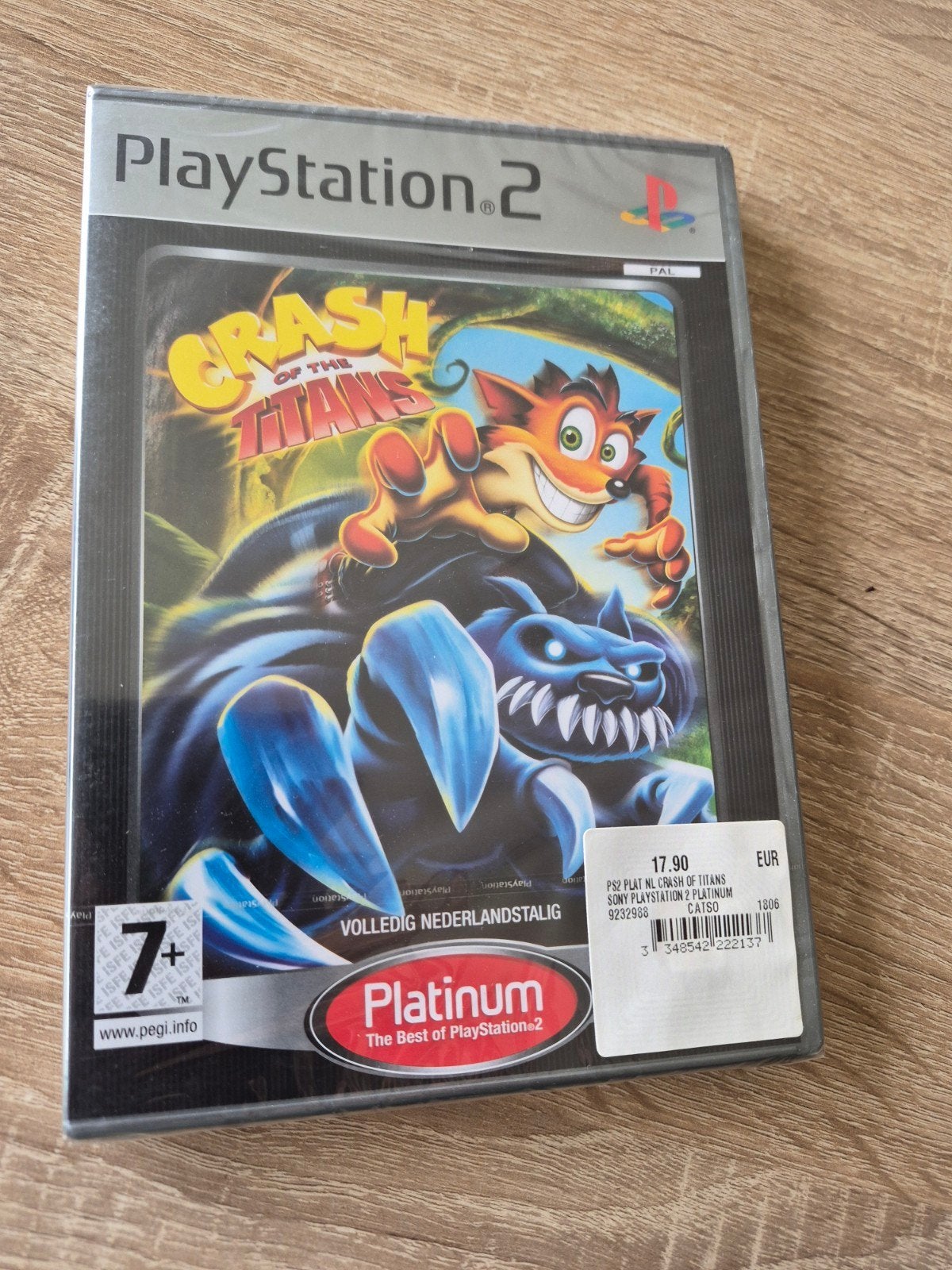 Playstation 2 Crash of the Titans Sealed!, Ophalen of Verzenden, Nieuw