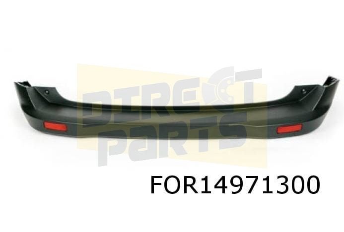 Ford Transit Courier (3/14-) achterbumper (grijs) Origineel!, -, Verzenden, -, Nieuw