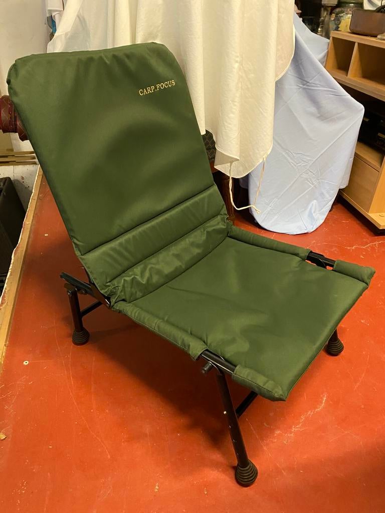 Carp focus stoeltje, Enlèvement, Utilisé