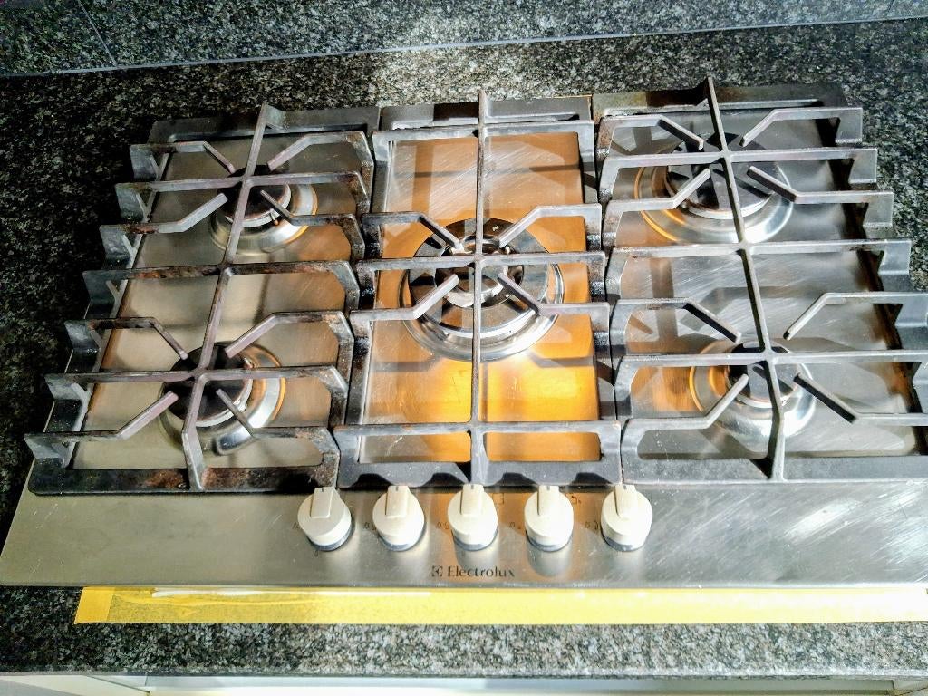 gaskookplaat Electrolux, Ophalen, Gebruikt, Inbouw, Gas